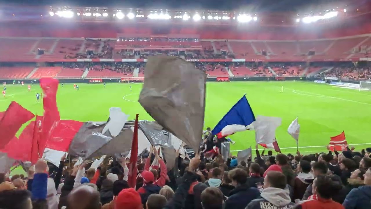 VAFC-DUNKERQUE ,Debut de match avec un Kop chaud bouillant !💪