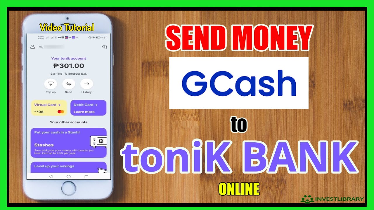 GCash to Tonik Bank Tutorial: How to Top up in Tonik via GCash Mobile App