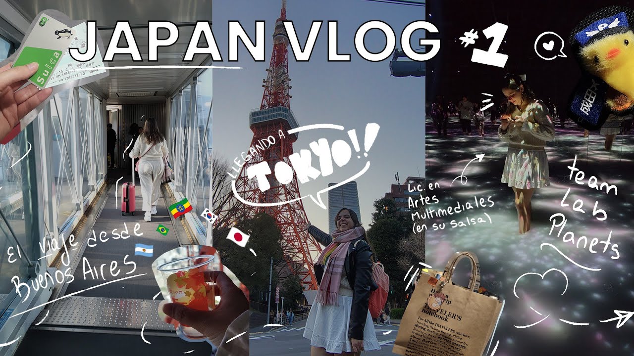 Un vuelo de 30 horas, Tokyo Tower y Team Lab Planets! ☆*(≧▽≦)*☆ | Japón en primavera, parte 1