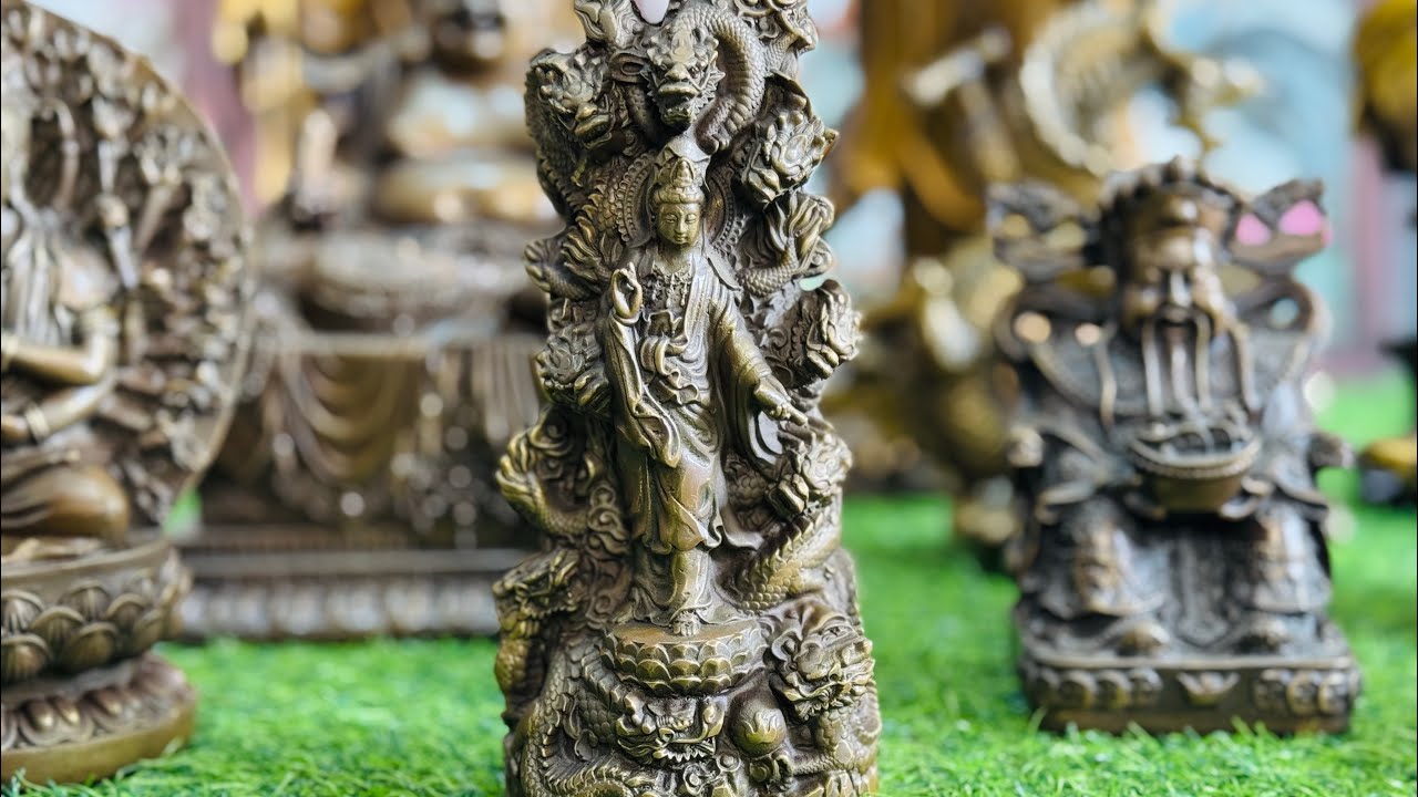Quan Âm Thiên Thủ | Tây Phương Tam Thánh Phật | Di Lặc Như Ý | Bát Nhang Đồng Cũ