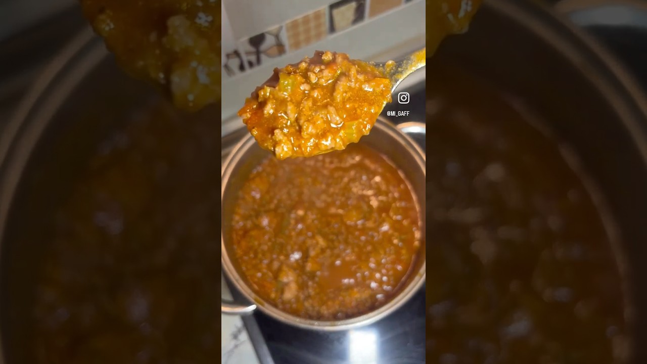 Cómo hacer ragù a la boloñesa – receta tradicional italiana 👨‍🍳