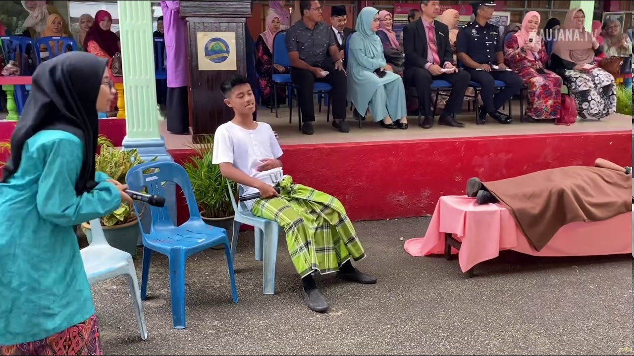 Gimik Pelancaran Program Ziarah Cakna, Polis Sahabat Kami & Jom Ke Sekolah 2020 di SMK Bukit Saujana