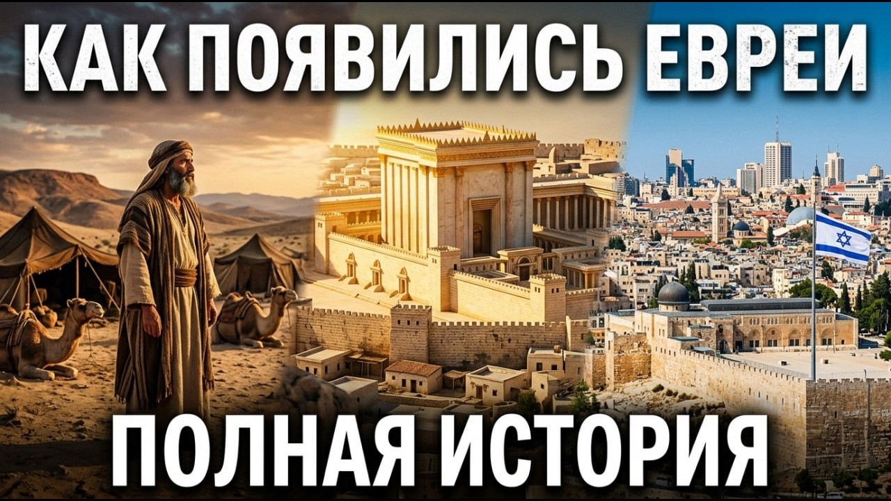 ЕВРЕИ: ПОЛНАЯ ИСТОРИЯ ОТ БИБЛЕЙСКИХ ВРЕМЁН ДО НАШИХ ДНЕЙ