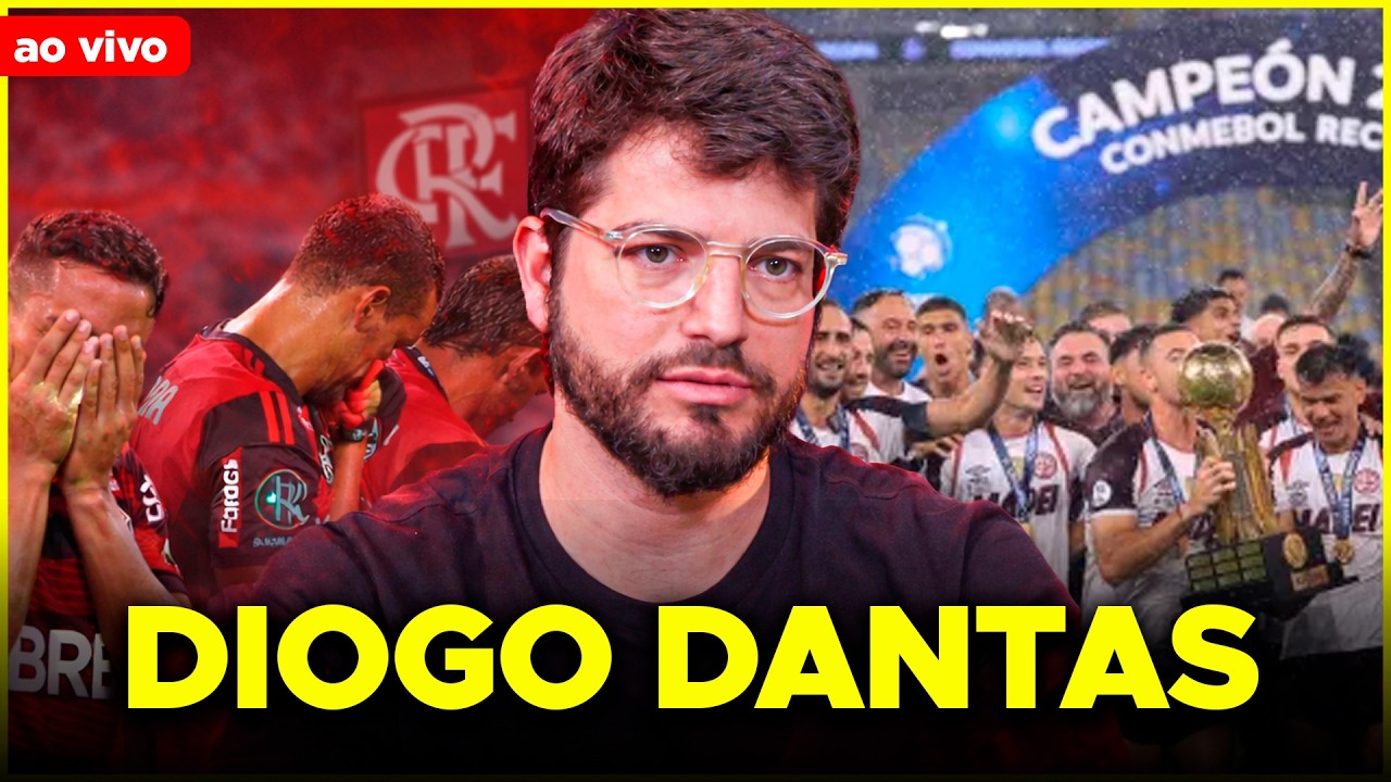 DIOGO DANTAS - MELHOR JOGO DO FLAMENGO NO ANO! CRISE? FILIPE LUIS TA MAL?