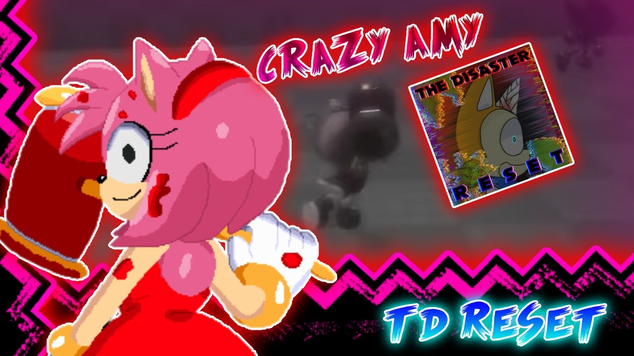 Crazy Amy Is INSANE In TD: Reset! | Sonic.EXE: The Disaster Reset Crazy Amy Gameplay