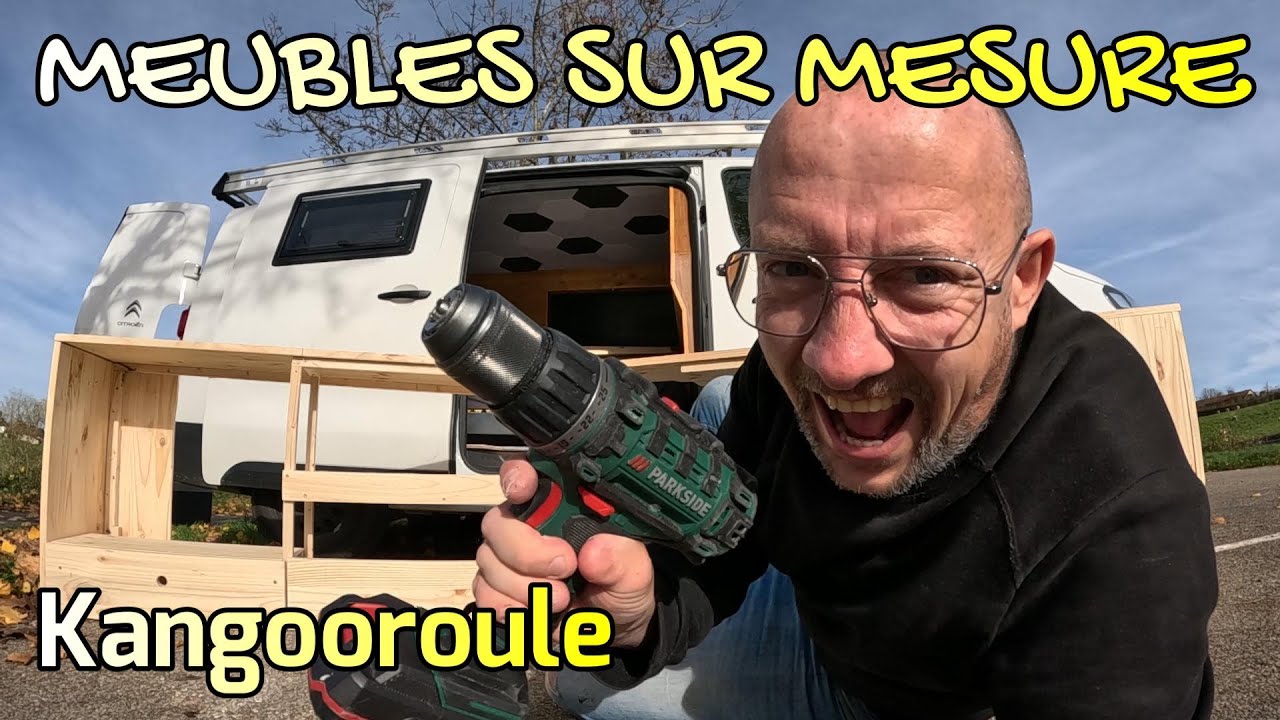 C'est Parti Pour La Fabrication Des MEUBLES De Mon Jumpy/Van 🦘 #vanlife