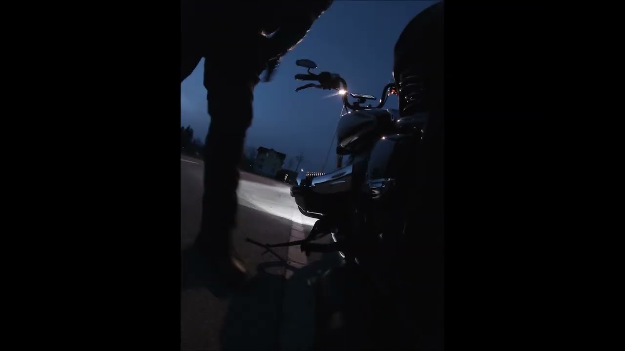 BMW R18 with raw Dr. Jekill & Mr. Hyde Exhaust riding in Switzerland - Part III - riding at night