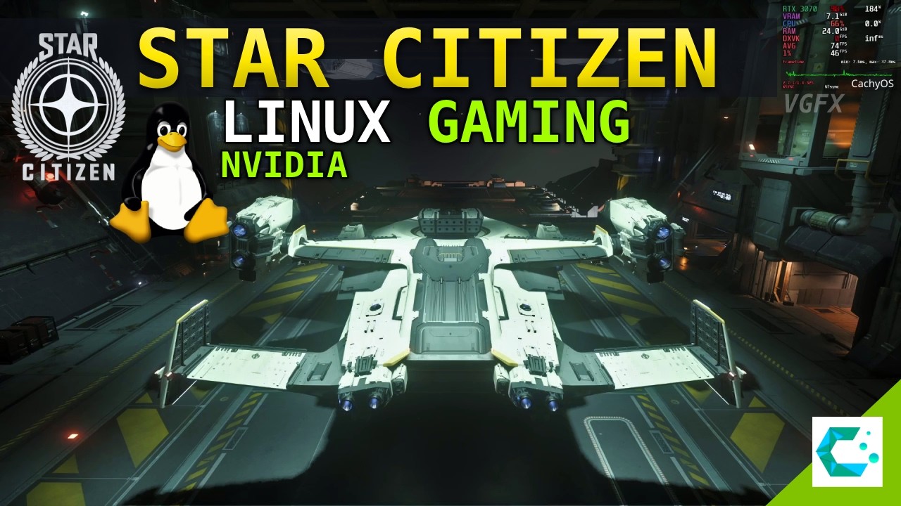 Star Citizen now runs great on CachyOS with Nvidia RTX 3070 and Ryzen 5800x3D