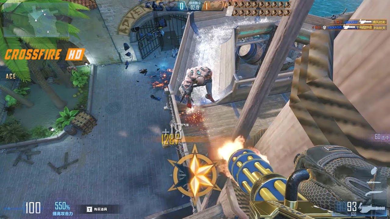 CrossFire HD - Resort Map Tip vs Tricks Showcase - Zombie Mode Gameplay - F2P PC FPS