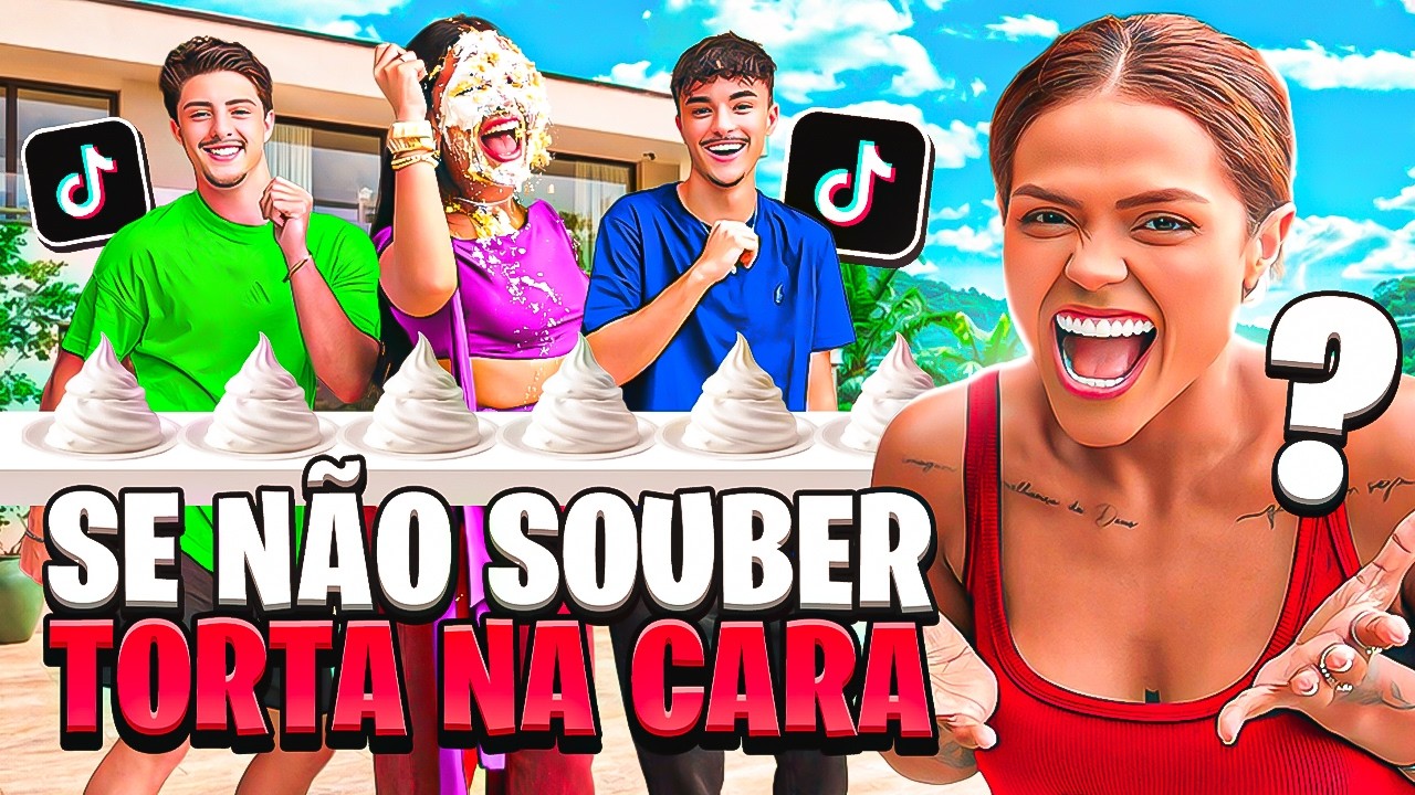SE NÃO SOUBER A DANÇA DO TIKTOK TOMA NA CARA!!!