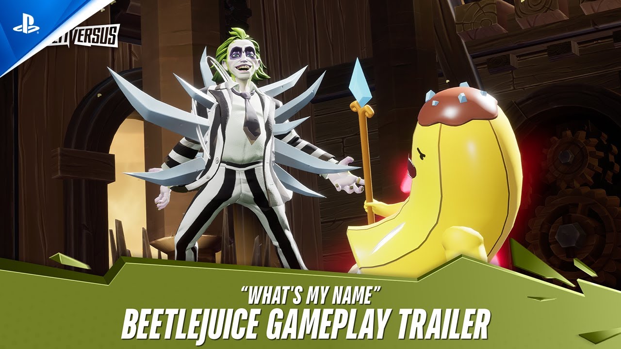 MultiVersus - Beetlejuice &ldquo;What&rsquo;s My Name&rdquo; Gameplay Trailer | PS5 & PS4 Games