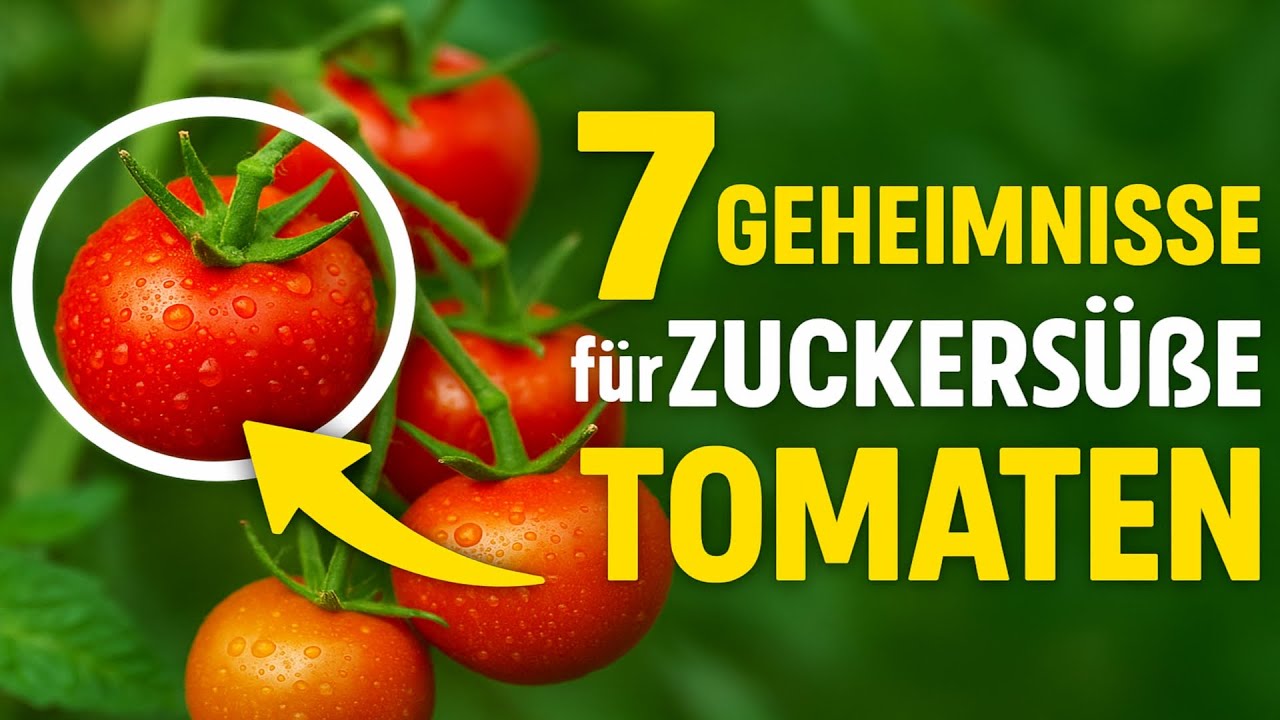 7 Geheimnisse für zuckersüße Tomaten 🍅. Vermeiden Sie Fehler Nr. 2, und Ihre Ernte wird Sie verblü