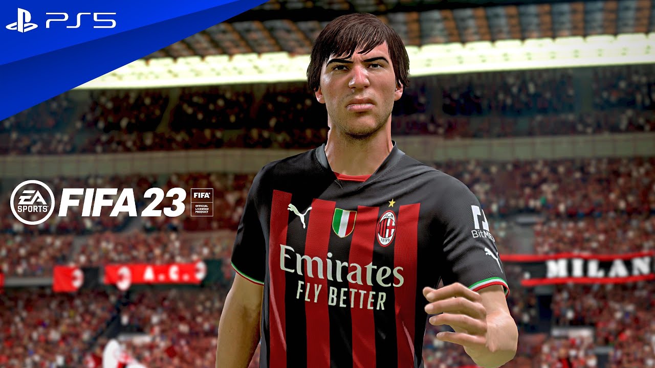 FIFA 23 - Milan vs. Inter - Derby di Milano Serie A 22/23 Full Match at San Siro PS5 Gameplay 4K