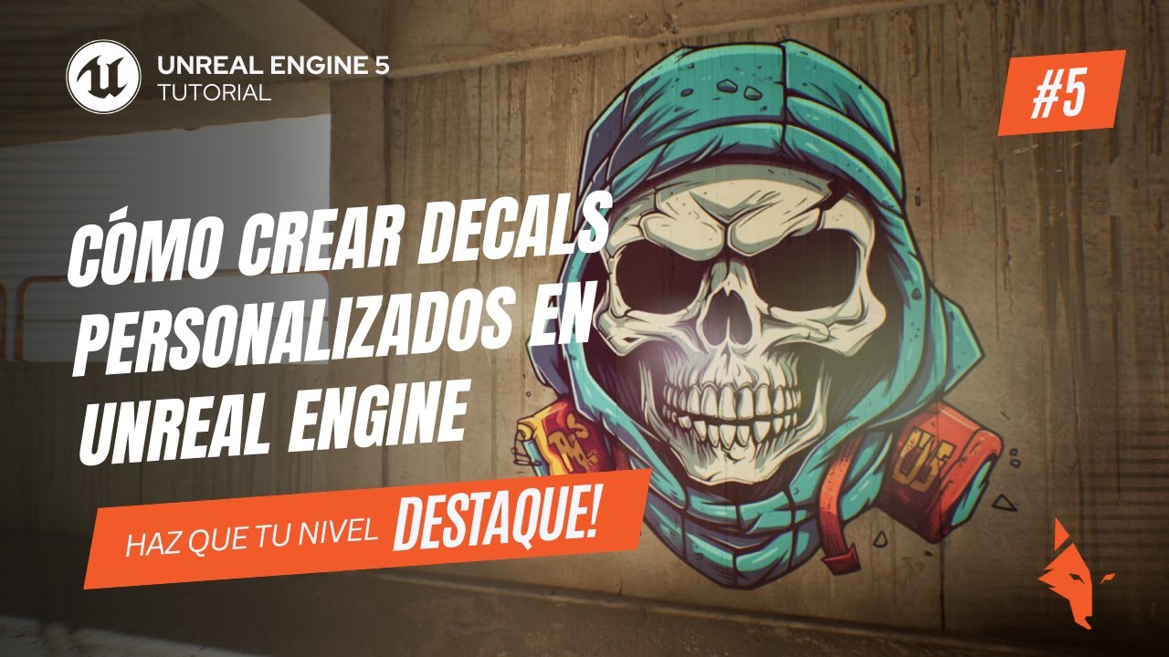 Cómo Crear Decals Personalizados en Unreal Engine | Haz que Tu Nivel Destaque