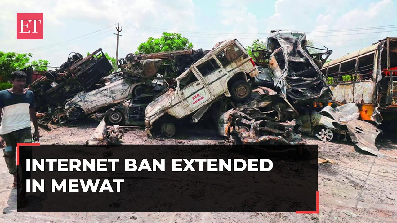 Nuh clashes: Internet services to remain suspended till Thursday in Mewat
