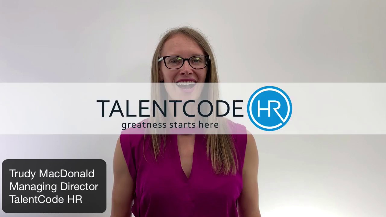 TalentCode HR Overview by Trudy MacDonald