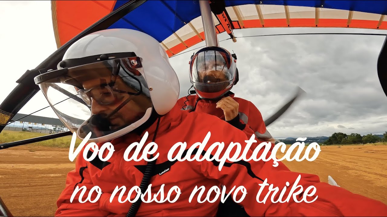 Voo de adaptação no nosso novo Trike Ícaros