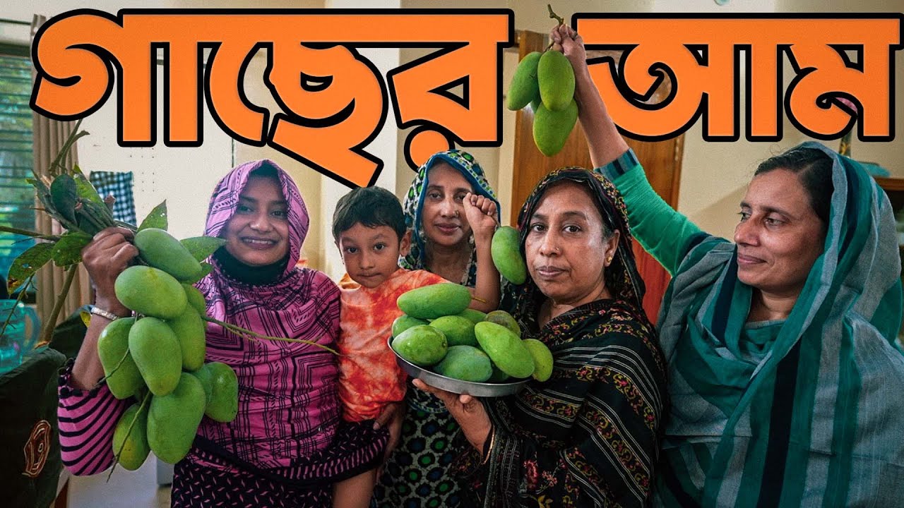 নানী বাড়ি গিয়ে গাছ থেকে আম পেড়ে আনলাম | Eid VLOG | Jiboner Golpo