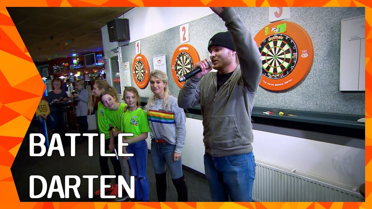 THE BATTLE: DARTEN met Rapper DONNIE en Lerena & Roy Rietbergen | ZAPPSPORT