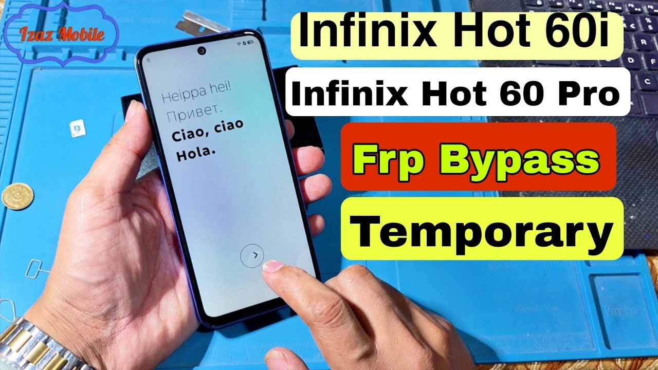 Infinix Hot 60i Hot 60 Pro FRP Bypass Android 15 Temporary Frp Bypass Method 2025