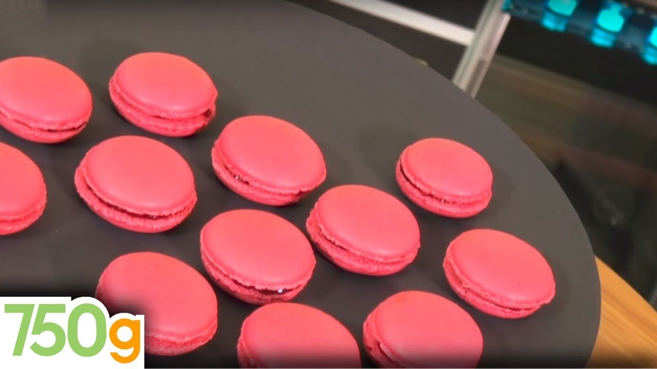 Recette de Macarons à la framboise - 750g