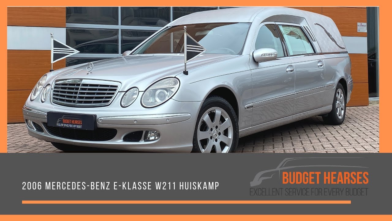 Budget Hearses | 2006 Mercedes-Benz E270CDI W211 Huiskampegrafeniswagen / lijkwagen
