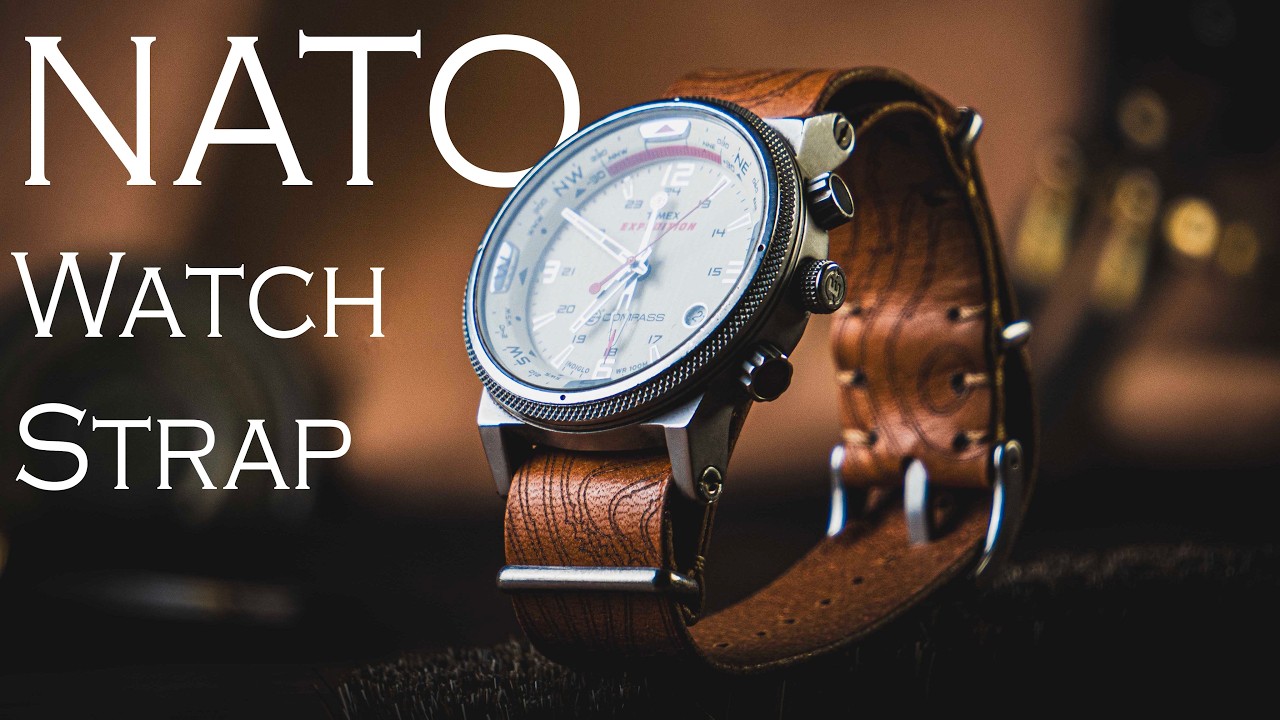 Make Your OWN Stylish LEATHER NATO Watch Strap!