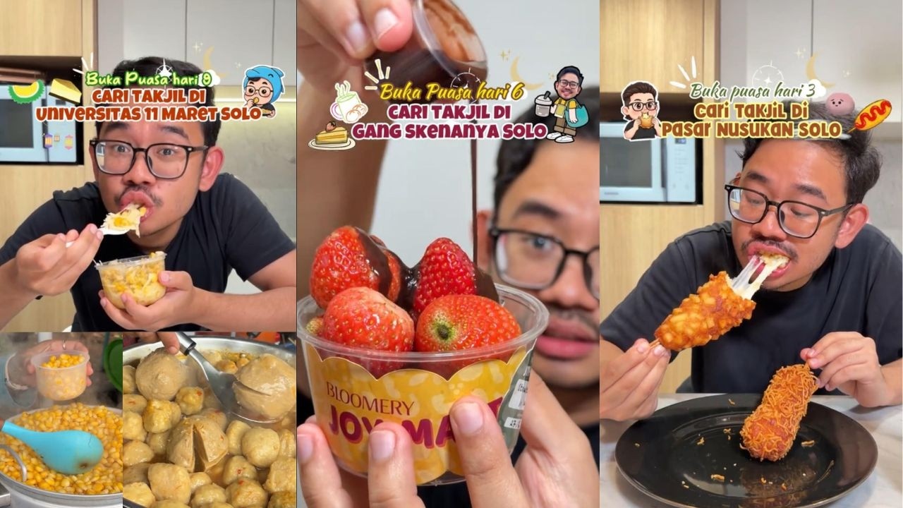 Kompilasi Berburu Takjil Dan Mukbang Bareng Tikoker Ravie