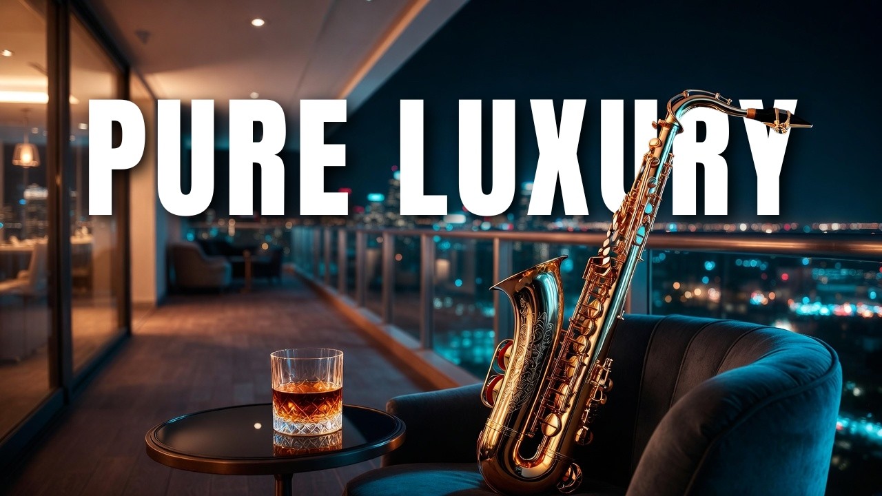 Luxury Smooth Jazz & Saxophone — 92 Min of Elegant 70s, 80s, 90s Instrumental Ballads