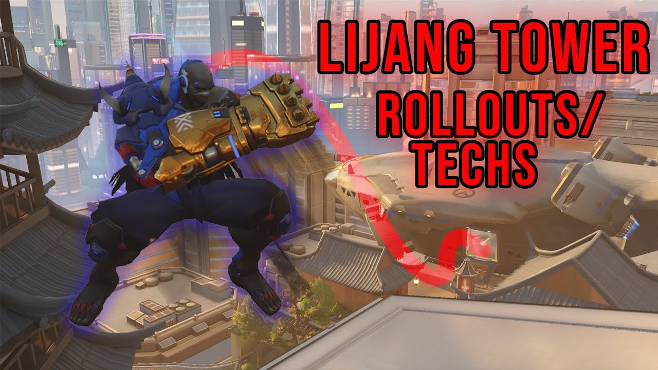 Doomfist Lijang Tower Rollouts/Techs to hit Grandmaster