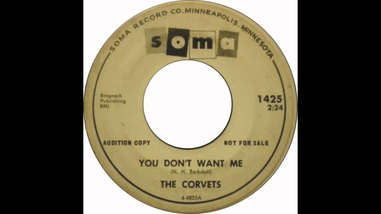 The Corvets - You Don't Want Me