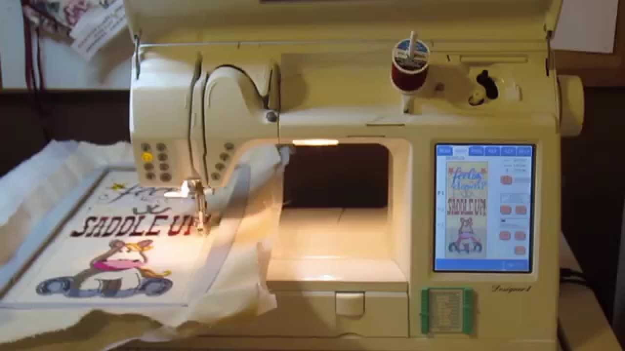 Sewing With Karla Ep. 2: Using Embrilliance with the Designer 1 Mega Hoop