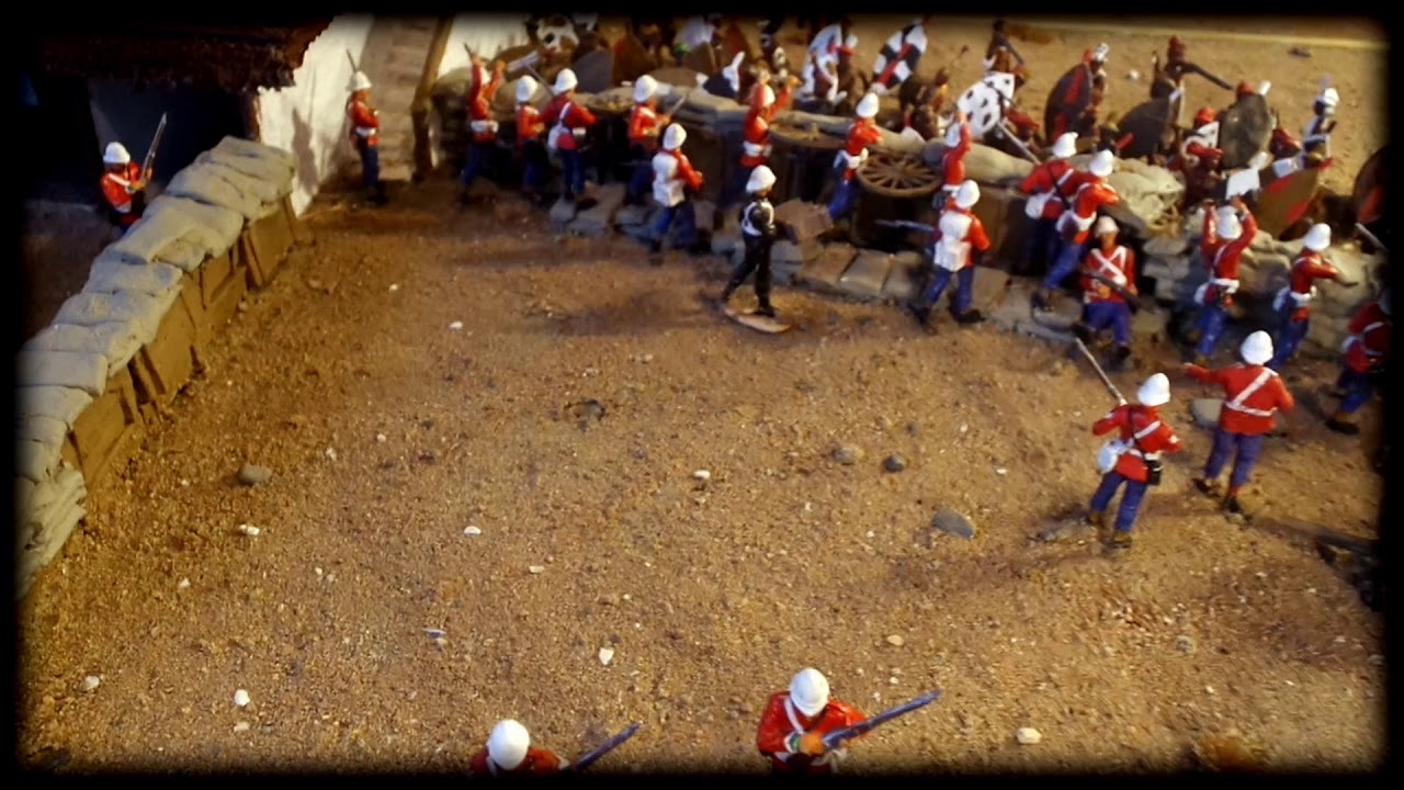 Diorama of the Battle of Rorke's Drift
