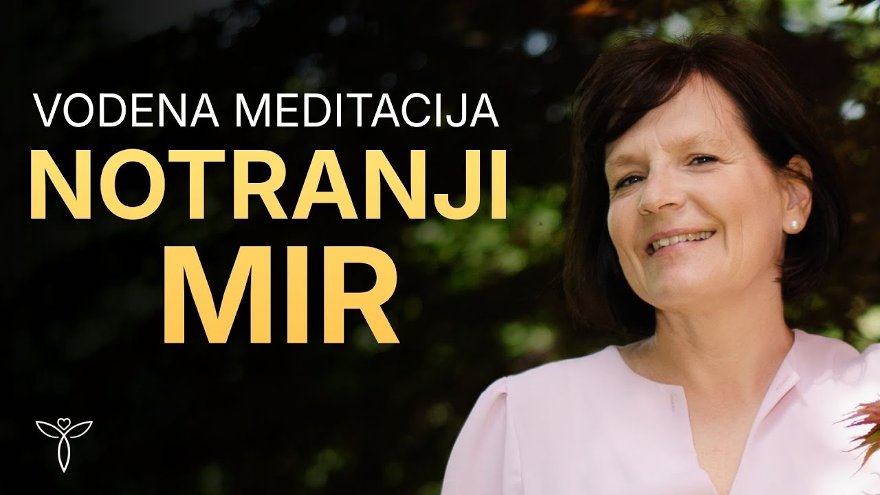 Vodena meditacija za NOTRANJI MIR: umirite misli in telo