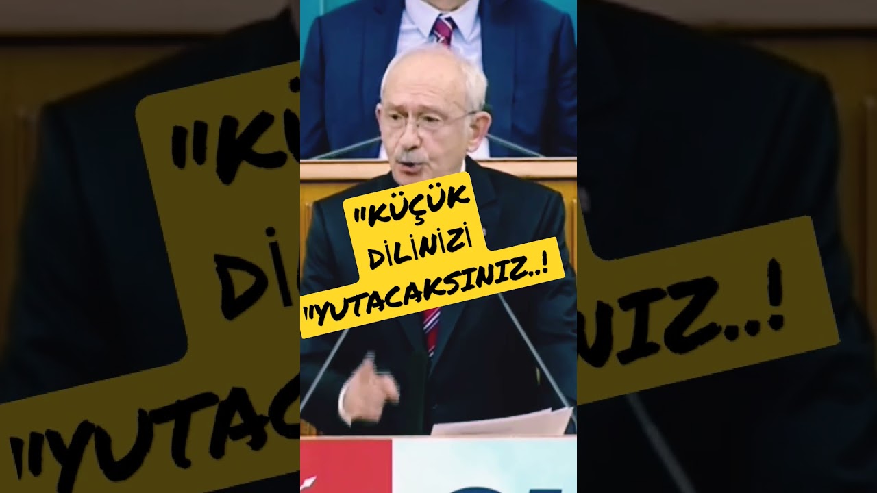 k&uuml;&ccedil;&uuml;k dilinizi yutacaksınız &ccedil;aldılar #sondakikahaber #flaşhaber #&ouml;ne&ccedil;ıkar #chp #flaş