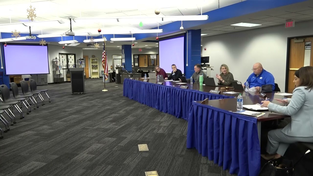 Springboro Board of Education Meeting - 1/10/24
