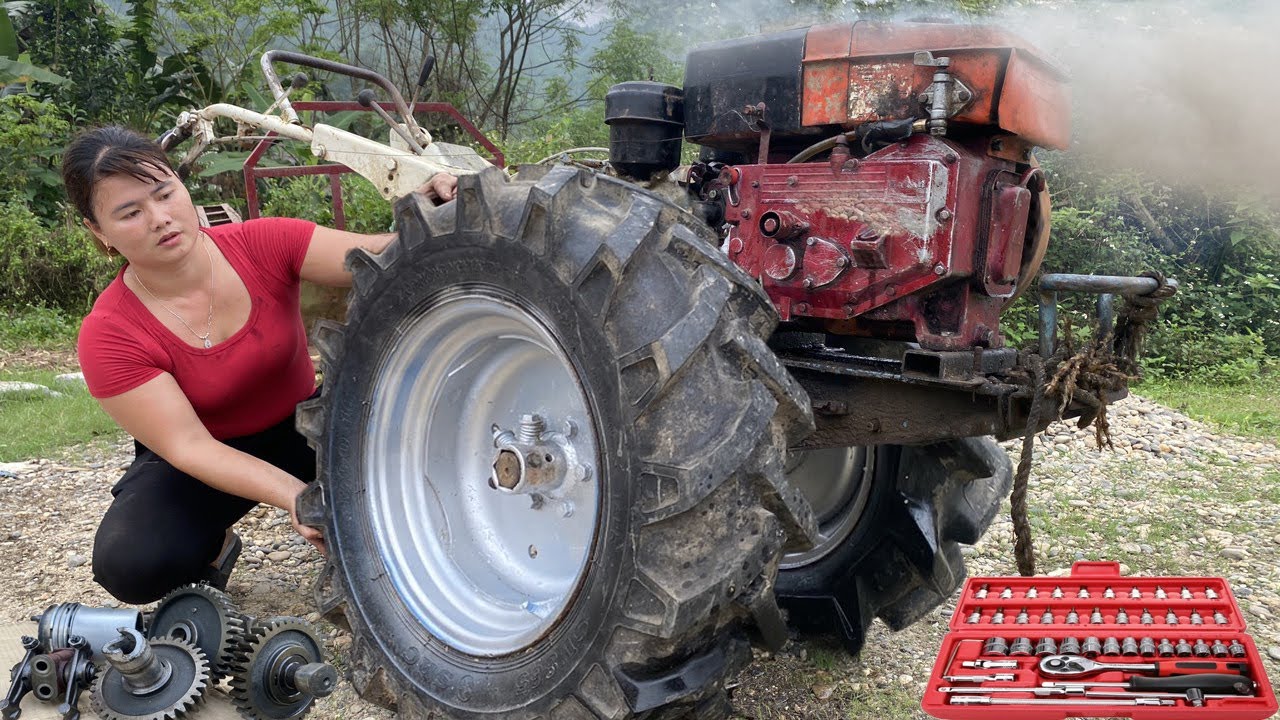 Repair Restoration Restart 1000 hp Diesel Engine. Restart A Scrap Diesel For $0 \ Blacksmith Girl