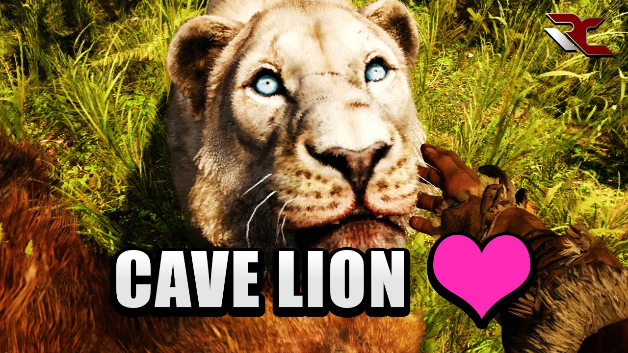 Far Cry Primal | Taming a CAVE LION - How to Tame Beasts (Best Beasts in Far Cry Primal)