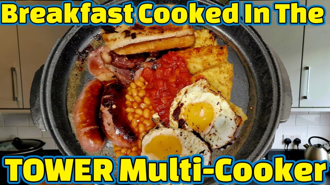 Sausage, Eggs and Bacon | Cooked in the Tower Multi-Cooker | Breakfast