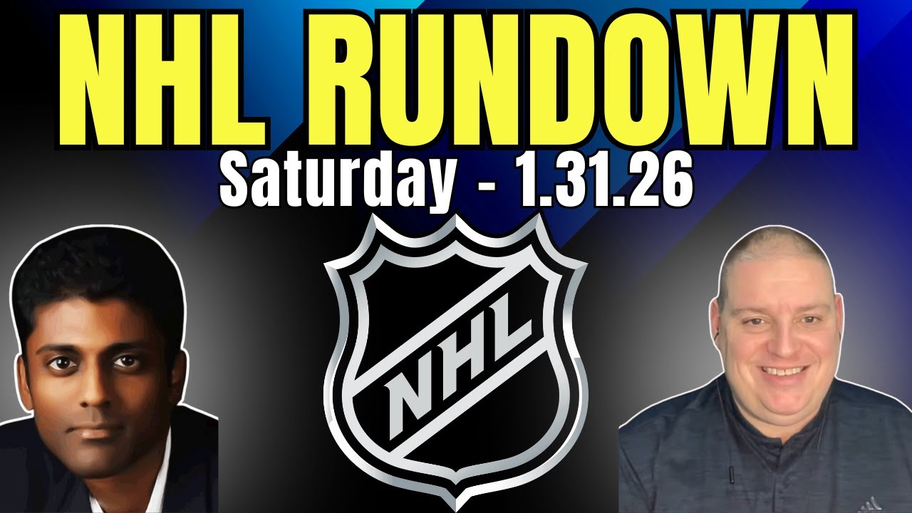 Saturday NHL Rundown - 1/31/26 l Craig Trapp & Indian Cowboy NHL Betting Picks & Predictions