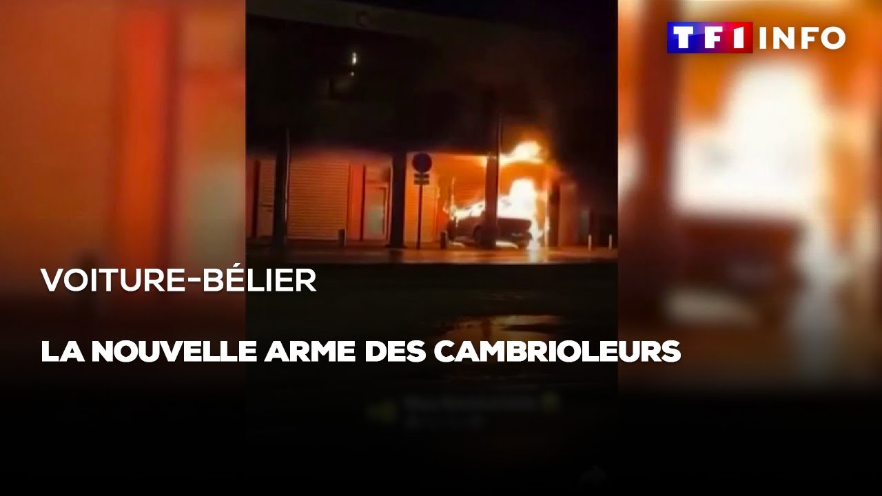 Voiture-bélier : la nouvelle arme des cambrioleurs