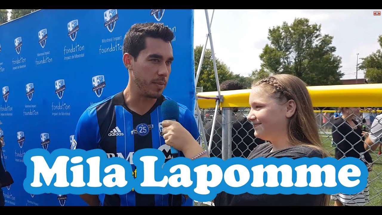 Mila Lapomme : Rencontre l'Impact de Montreal