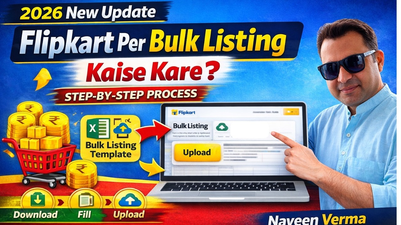 How to Do Bulk Listing on Flipkart 2026 | Complete Seller Tutorial