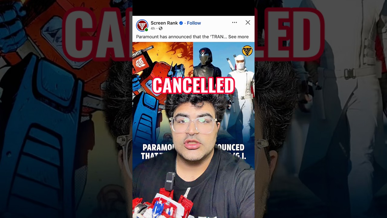 BRUH&hellip;TRANSFORMERS X GIJOE CROSSOVER NOW CANCELLED!  #transformers #fyp #trending #shorts
