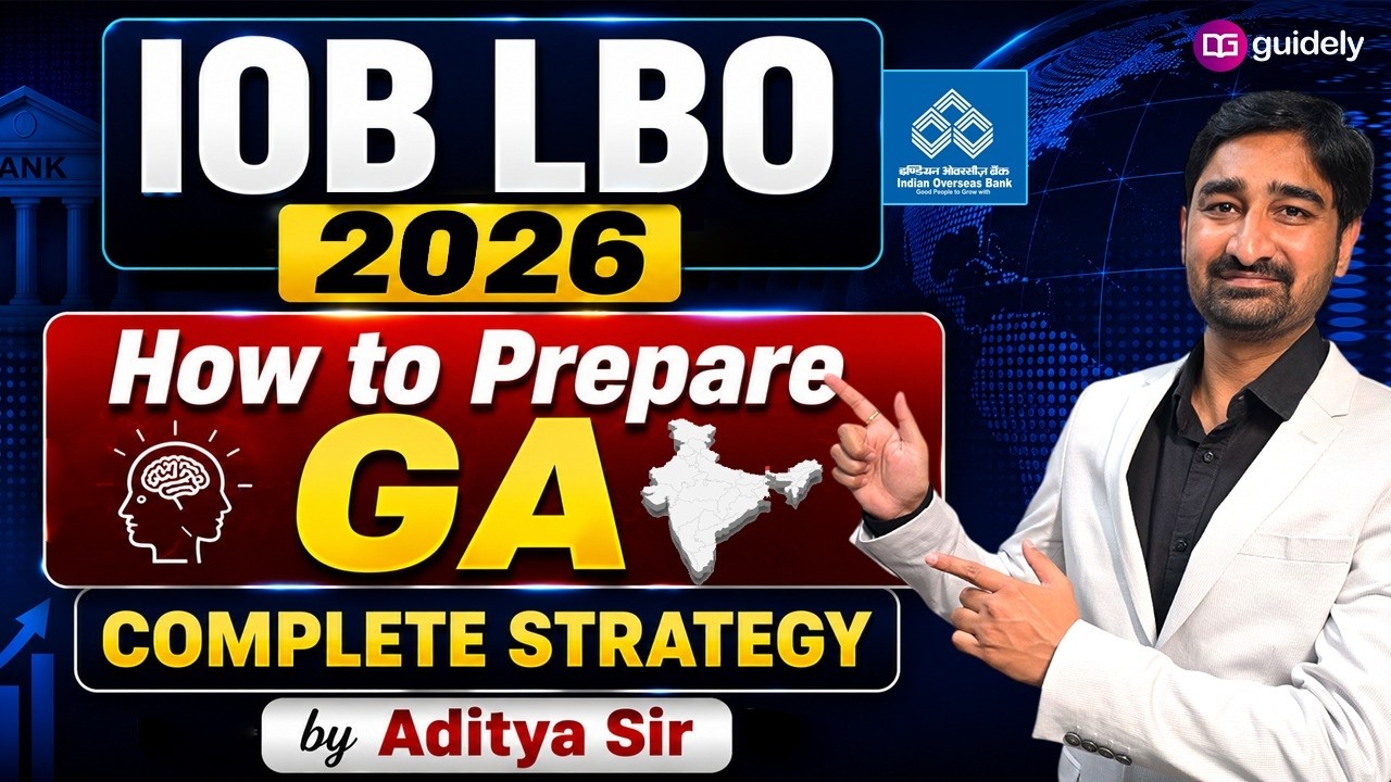 IOB LBO 2026 | How to Prepare GA? Complete General Awareness Strategy by Aditya Sir