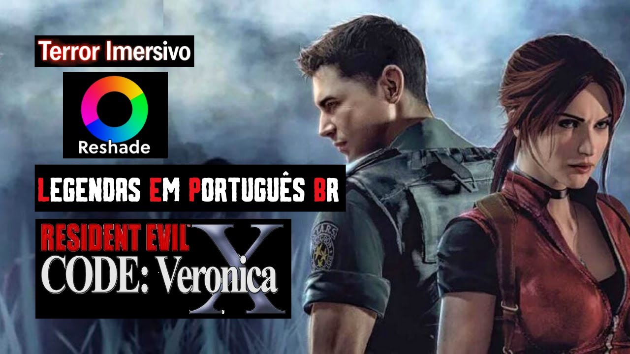 Resident Evil Code: Veronica | Gameplay Completa PS2 (PCSX2 + ReShade) | Sem Coment&aacute;rios