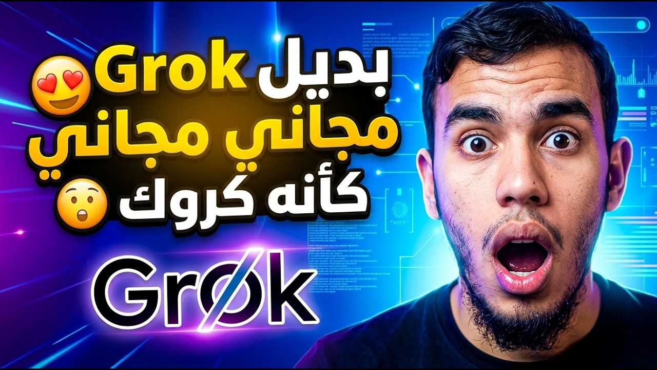 بديل موقع grok مجاني و خرافي كأنه نسخة من كروك 🔥😍