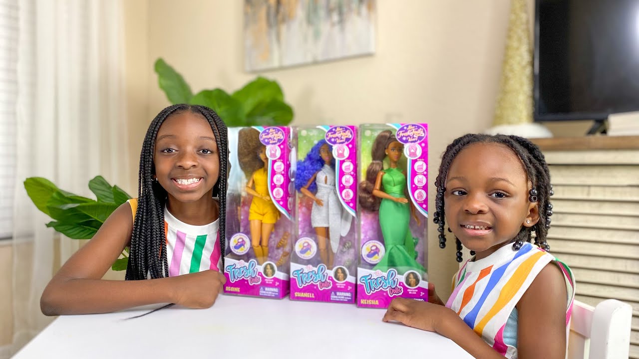 UNBOXING REGINE| KEISHA|SHANELL| FRESH DOLLS FRESH FINITY WEAR COLLECTION| DRESSED DOLLS|BLACK DOLLS