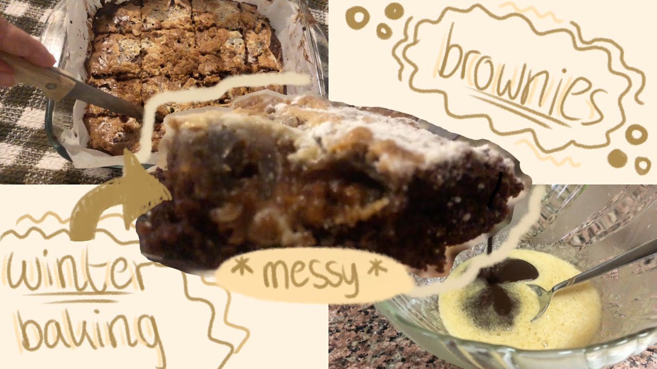Bake with me *messy*🥨🌻// Baking inspired by seasons (2/4) : winter ❄️