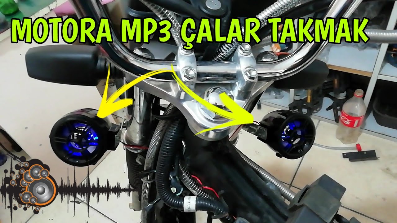 CG MOTORUMA MP3 ÇALAR TAKTIM!! ALARM+RADİO+MP3